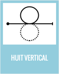 Huit vertical