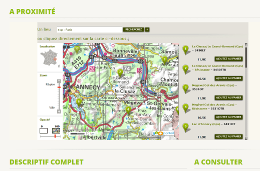 site IGN carte 1 25000