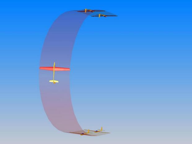 demi boucle + départ ventre rec